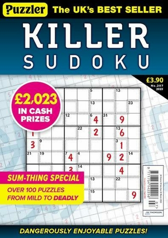 Killer Sudoku - Lovatts Crossword Puzzles Games & Trivia