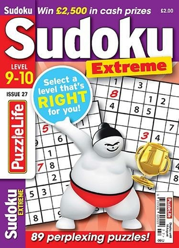 Puzzlelife Sudoku Extreme 9 10