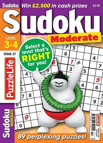 Puzzlelife Sudoku Moderate 3 4