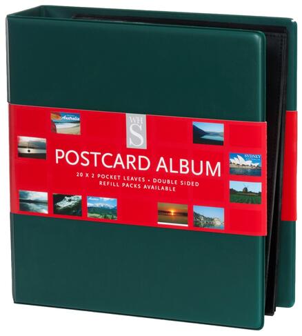 WHSmith Assorted Colour Postcard Album