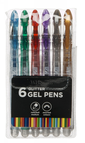 gel ink pens fashion and glitter pack