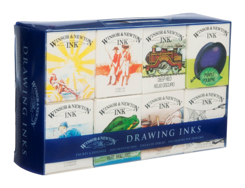 Winsor Newton Ink / Winsor & newton's gold and silver drawing inks are fast drying and water ...