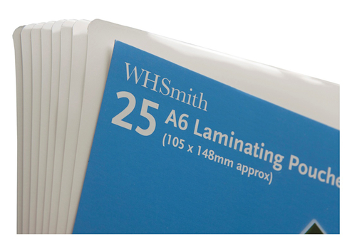 WHSmith A4 Laminating Pouches 50 Sheets (Pack of 50)