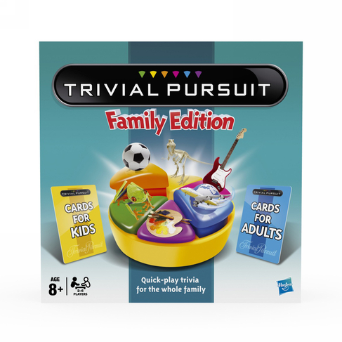 Hasbro 730135960 Trivial Pursuit Family Board Game