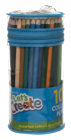 WH Smith colouring pencils  A low-cost pencil for the newcomer