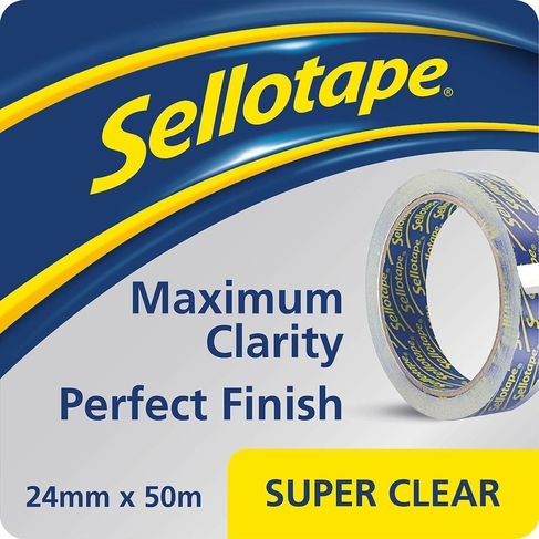 Sellotape Easy Peel Extra Strong Double Sided Tape 50mm x 33m (Pack 3) -  1447054