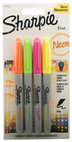 sharpie colouring pens