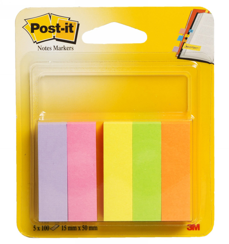 skinny sticky notes