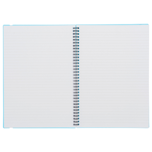 WHSmith Henley Monochrome Dot Wiro Bound A4 Notebook Wiro Bound Side Binding 