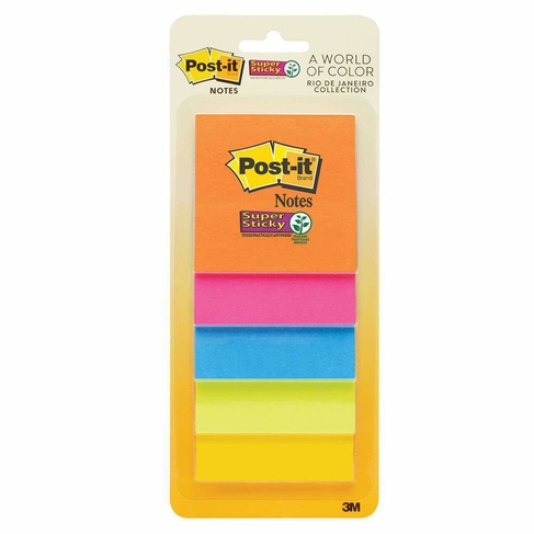 POST-IT Mini-cube ultra multicolore