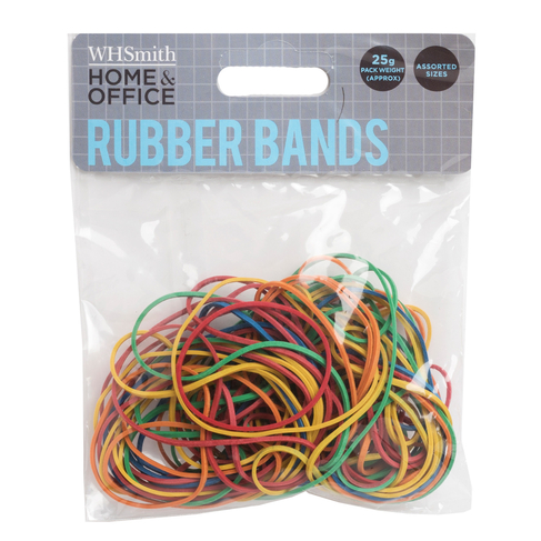 Rubber bands sizes