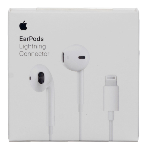 Apple EarPods with Lightning Connector, MMTN2ZM/A, White | WHSmith