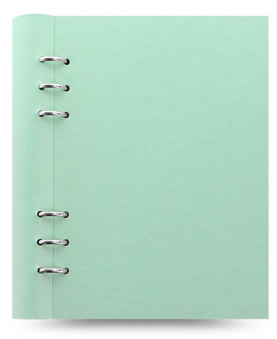 Filofax Clipbook A5 PU Notebook Duck Egg | WHSmith