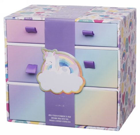 unicorn storage drawers