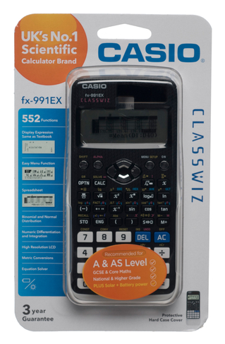 Back to School Casio FX-83GT X Black Scientific Calculator Mathematics Maths