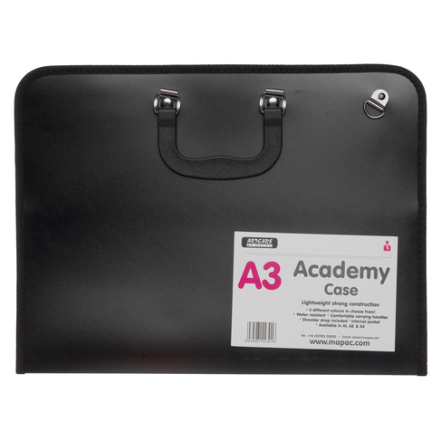 Global Art Academy Series Art Supplies portfolio case 14x18 with metal  frame
