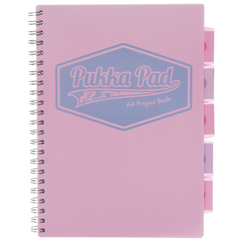 Pukka Pad Pastel Assorted A4 Project Notebook | WHSmith