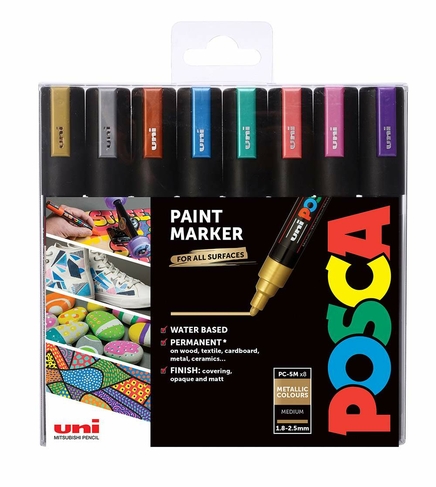 POSCA 16-Pack 3m Multi Paint Pen/Marker