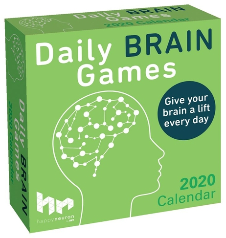 Daily Brain Games Desktop Calendar 2020 Whsmith