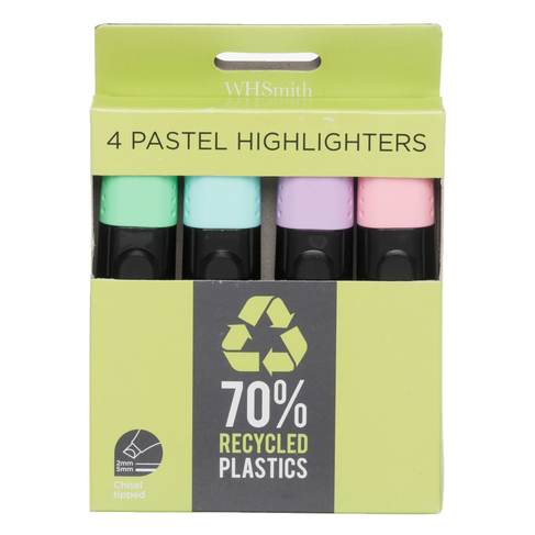 pastel highlighters whsmith