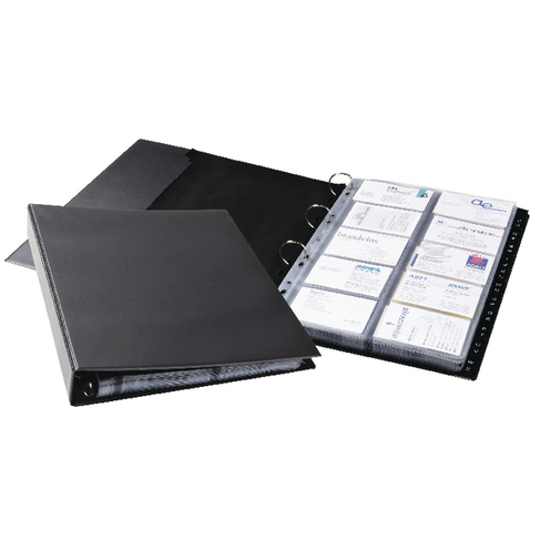 Durable Visifix Economy Business Card Album A4 2444/01