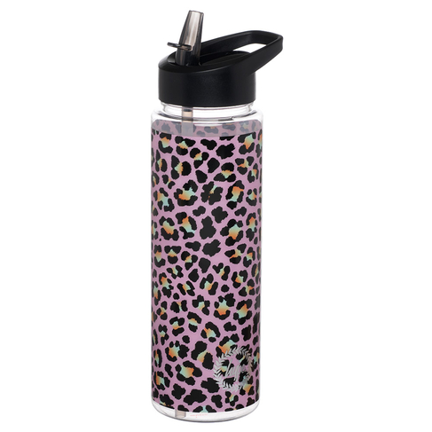 Cheetah Print Water Bottle Drinkware Home & Living trustalchemy.com