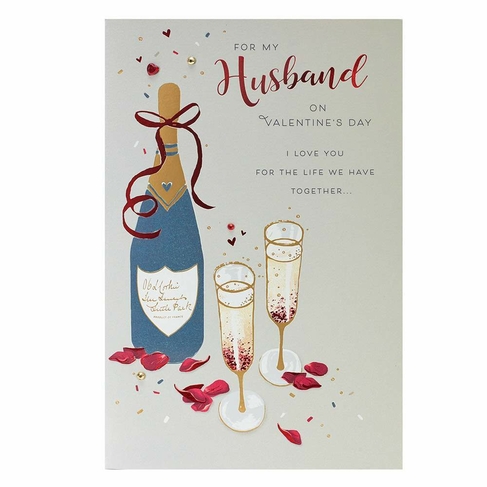 UK Greetings Husband Valentine's Day Card | WHSmith