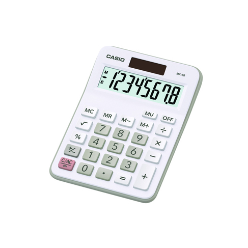 Casio Mx 8b White Desktop Calculator Whsmith