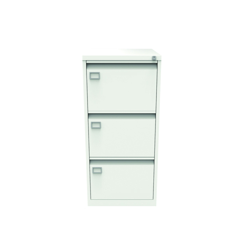 Jemini 3 Drawer Filing Cabinet White Kf78707 Whsmith