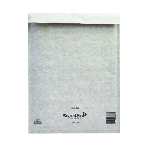 G4 G/4 White 240 x 330 mm Padded Bubble Wrap Mail Lite Postal Bag Envelopes NEW 