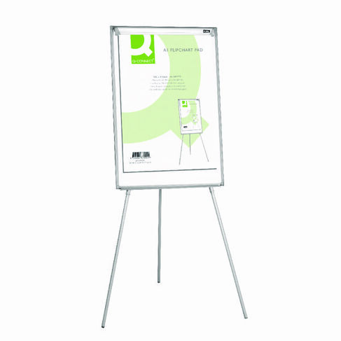 Q Connect Plain Flipchart Pad A1 40 Sheet 5 Pack Kf37002 Whsmith