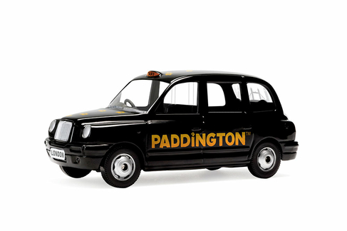 schwarz/Dekor Fertigmodell RHD Modellauto Paddington Bear Unbekannt London Taxi Corgi 1:36