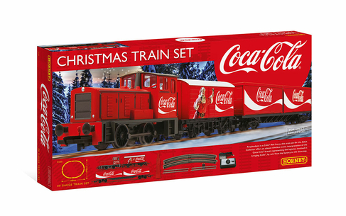 coca cola christmas train