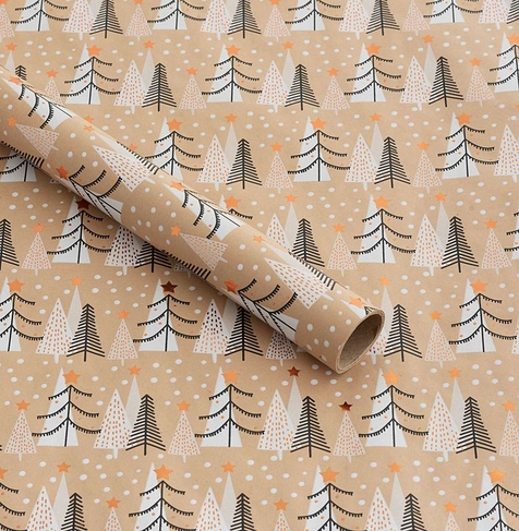 Kraft Christmas Wrapping Paper