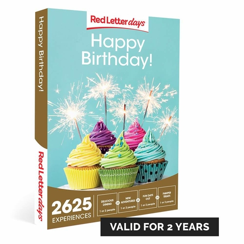 Buyagift Happy Birthday Gift Experiences Box - Over 2760 Experiences for  One or Two People : : Sports & Outdoors