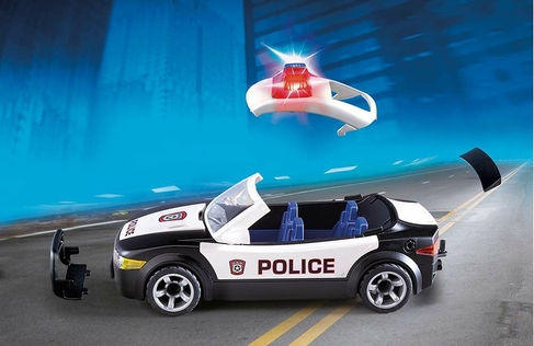 playmobil 5673 city action police car