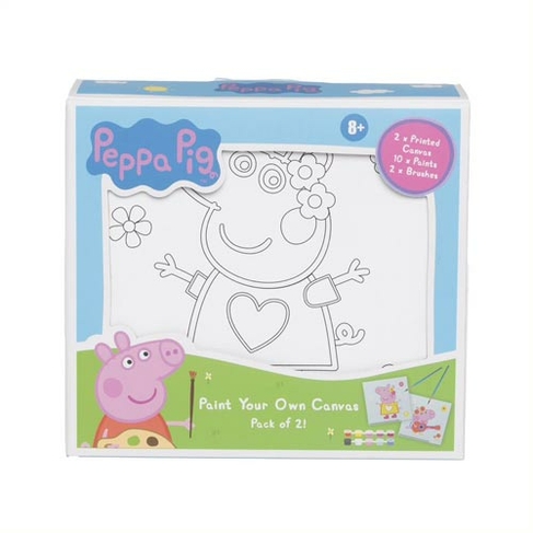 Drawings To Paint & Colour Peppa Pig - Print Design 001