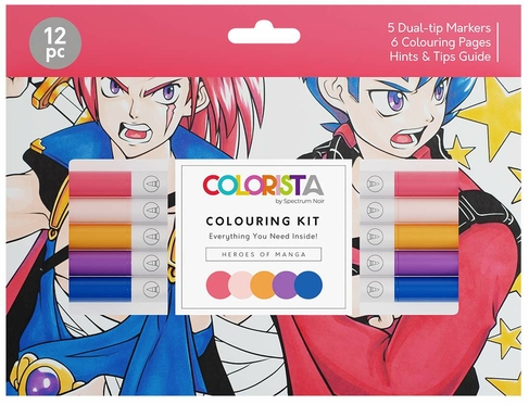 Spectrum Noir™ Manga & Comics Drawing Kit - 13 Pc.