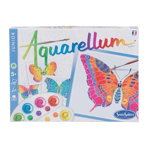 Aquarellum junior - Papillons - SENTOSPHERE
