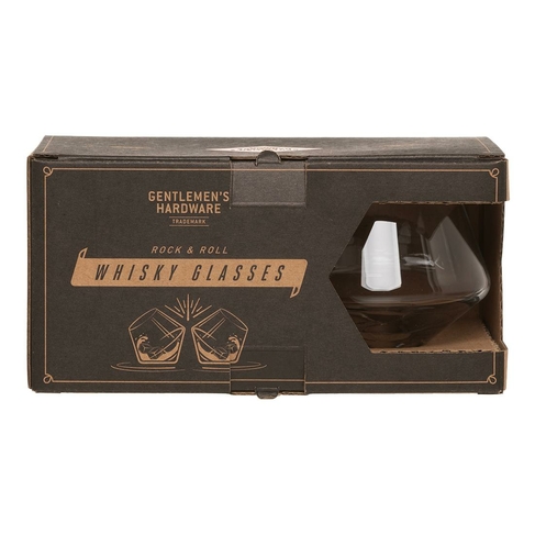 Gentlemen's Hardware Rocking Whisky Glasses (Set of 2)