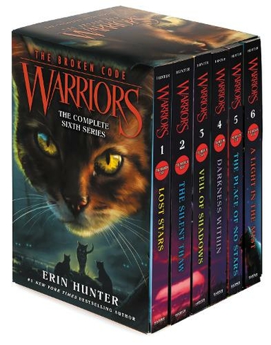 Warriors: The Broken Code Box Set: Volumes 1 to 6: (Warriors: The Broken  Code) by Erin Hunter | WHSmith