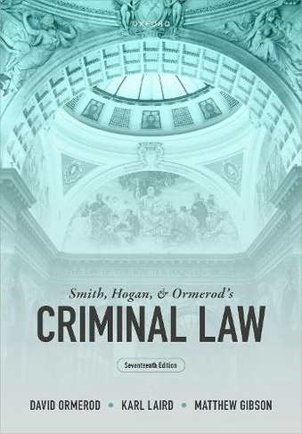 Smith hogan and ormerod's discount essentials of criminal law