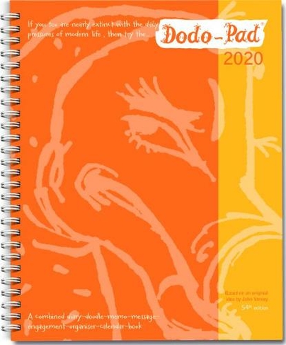 Dodo Pad Original Desk Diary 2020 Week To View Calendar Year