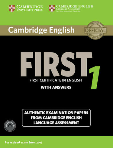 Cambridge English First 1 for Revised Exam from 2015 Student's Book ...