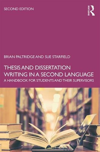 Phd thesis dissertation writing in a second language