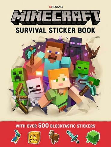 Minecraft Survival Sticker Book An Official Minecraft Book From