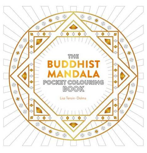 buddhist mandala pocket colouring booklisa tenzindolma  whsmith