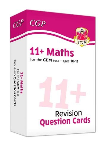 11+ CEM Maths Revision Question Cards - Ages 10-11: (CGP CEM 11+ Ages ...