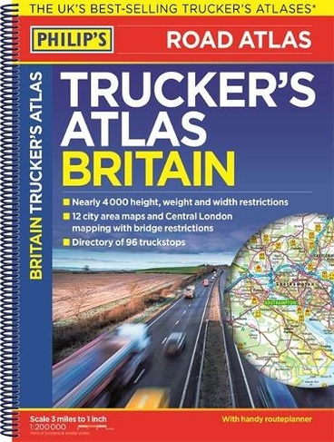 Philip S Trucker S Road Atlas Of Britain Philip S Road Atlases Whsmith