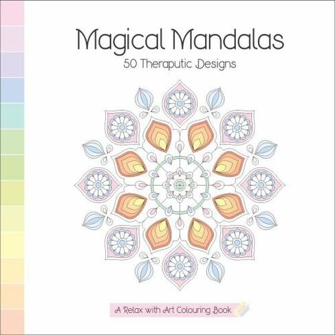 magical mandalas a relax with art colouring book relax with art victoria j townsend  whsmith